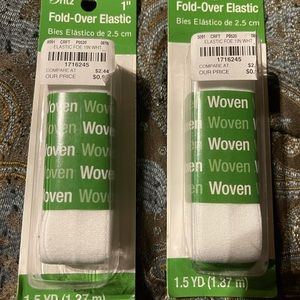 Sewing Notions-sold in a Bundle -elastic, closures, hooks, handle